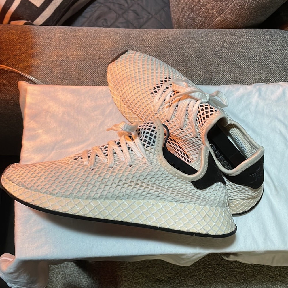 Adidas Original Deerupt Linen White Runner
